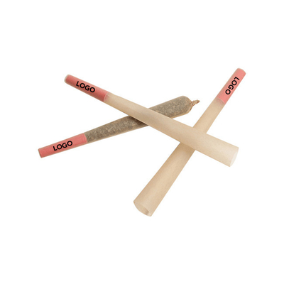 Brązowy papier ryżowy Pre Roll Cone Powolne spalanie 84 mm 98 mm ROHS Approved