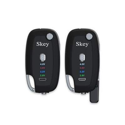 Key Fob Box Mod 510 Thread Oil Vape Battery 3.6V 500mAh Zmienne napięcie