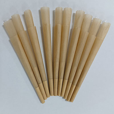 Prywatne logo Drukowane konopie pre-roll Cone Brązowy biały filtr 30 mm