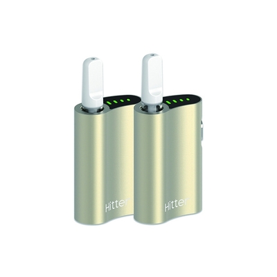 Regulowane napięcie CBD Vape Bateria Metalowa zakrzywiona komora Wstępne podgrzewanie 550 mah 4,2 V