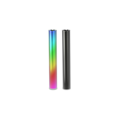 Rainbow Slim bez guzików Wstępnie podgrzewany akumulator do waporyzatorów 350 mAh Micro USB Charge