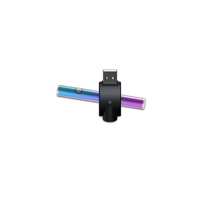 Smukły, podgrzewany akumulator CBD na spodzie Grawerowane logo Vape Pen