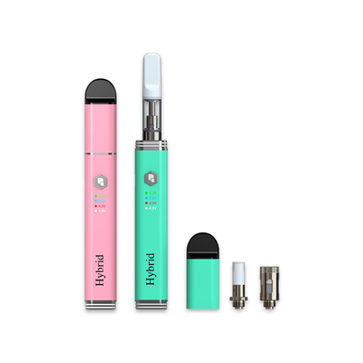 Cewka kwarcowa Wstępne podgrzewanie CBD Vape Pen 500mah 510 Rozpylacz nici 4.3V