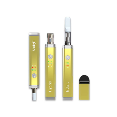 Cewka kwarcowa Wstępne podgrzewanie CBD Vape Pen 500mah 510 Rozpylacz nici 4.3V