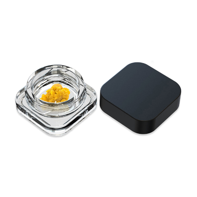 Mały pojemnik na koncentrat ze szkła woskowego Dab Jars 5 ml 7 ml 10 ml Food Grade